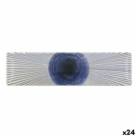 Deep Plate La Mediterránea Irys Rectangular 30 x 8 x 2cm (24 Units)...