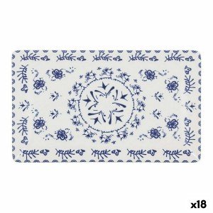 Serving Platter La Mediterránea Blur Rectangular 25 x 15 x 2 cm (18...