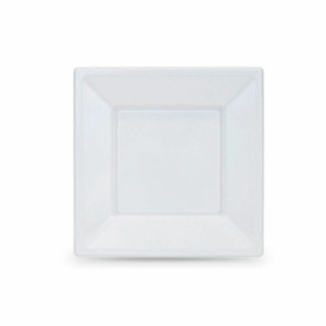 Mehrweg-Teller-Set Algon Weiß Kunststoff 18 x 18 x 1,5 cm (36 Stück...