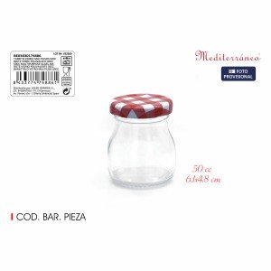 Gefäß Mediterraneo Glas 50 ml (96 Stück) |  Brotdosen, Lebensmittel...