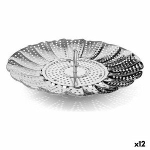 Food Steamer Quttin Stainless steel 14 cm (12 Units) (22,5 x 14 cm)...
