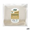Set of Spoons Algon Dessert Wood 20 Units 14 x 3 x 0,2 cm |  Knives...