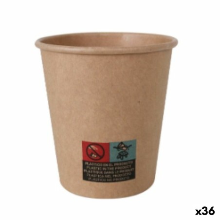 Gläserset Algon Pappe Einwegartikel 36 Stück 200 ml (25 Stücke) |  ...