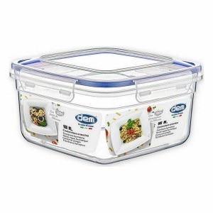 Lunchbox hermetisch Dem 900 ml 15 x 15 x 8 cm (12 Stück) |  Brotdos...