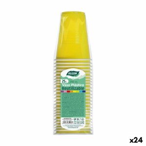 Mehrweg-Gläser-Set Algon Gelb 24 Stück 250 ml (25 Stücke) |  Gläser...