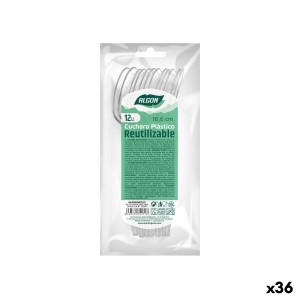 Ensemble de Cuillères Algon Réutilisable Transparent 36 Unités 16,6...