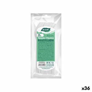 Fork Set Algon Reusable White 36 Units 16,5 cm |  Knives and cutler...