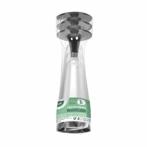 Verres à champagne réutilisables Algon Noir 36 Unités 150 ml (3 Piè...