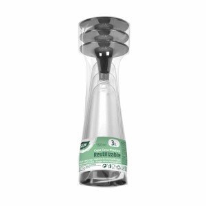 Verres à champagne réutilisables Algon Noir 36 Unités 150 ml (3 Piè...