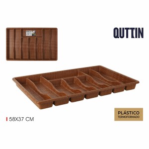 Cutlery Organiser Quttin 59 x 38 cm Thermoplastic (12 Units) |  Oth...