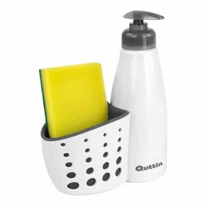 Scheuermittelablage für Spülbecken Quttin Reinigungsutensilien Weiß...
