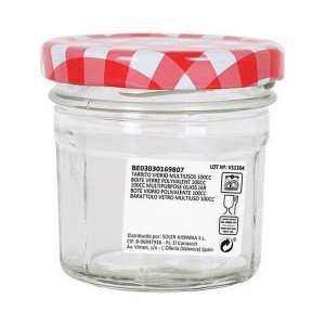 Gefäß Mediterraneo Glas 6,5 x 6,5 x 6,5 cm (72 Stück) |  Brotdosen,...