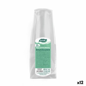 Mehrweg-Gläser-Set Algon 1 L Durchsichtig 12 Stück (25 Stücke) |  G...