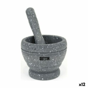 Küchenmörser Quttin Kunststoff 11 x 9 cm Schwarz (12 Stück) |  Weit...