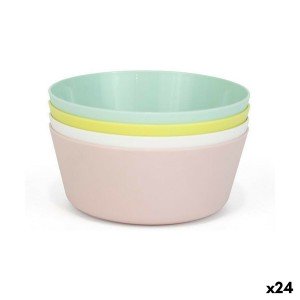 Schalenset Dem Bunt 4 Stücke Kunststoff 12 x 12 x 5 cm (4 Stücke) (...