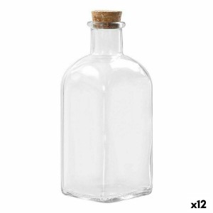Glass Bottle La Mediterránea 1 L (12 Units) |  Glasses, cups and ju...