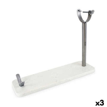 Ham stand Quttin Marble Steel 48,5 x 16 x 1,8 cm (3 Units) |  Hams ...