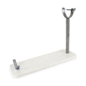 Support à jambon cru Quttin Marbre Acier 48,5 x 16 x 1,8 cm (3 Unit...