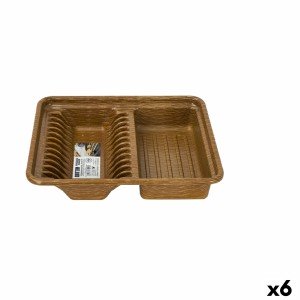 Abtropfsieb für die Spüle Quttin 30,5 x 40 cm (6 Stück) |  Weiteres...