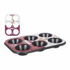 Flan Mould Quttin 52299 26,5 x 18,5 x 3 cm (12 Units) |  Decoration...
