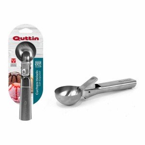 Cuillère à Glace Quttin 62955 Acier inoxydable Argenté 18 x 5 x 4 c...