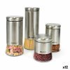 Tin Quttin Steel Glass 11,5 x 11,5 x 29 cm (12 Units) (2200 ml) |  ...