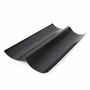Backform für Baguettes Quttin 123899 Double 37,8 x 16,5 x 2 cm (12 ...