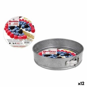 Springform Pan Quttin 49467 28 x 6,8 cm (12 Units) (ø 28 x 6,8 cm) ...