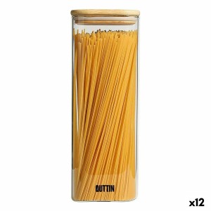 Topf Quttin Bambus karriert 2,15 L 10,2 x 28 cm (12 Stück) |  Brotd...