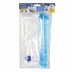 Reusable Food Bag Quttin Vacuum tube 6 Pieces 21 x 22 cm (24 Units)...