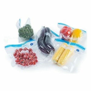 Ensemble de sac alimentaire réutilisable Quttin Soupape à vide 5 Pi...
