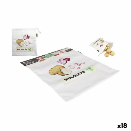 Reusable Food Bag Quttin 39,5 x 35 cm (18 Units) |  Lunch boxes, fo...