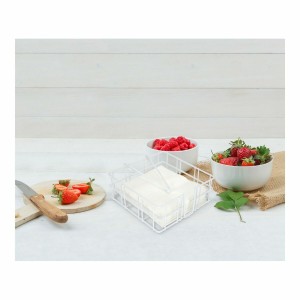 Napkin holder Confortime White 18 x 18 x 6,5 cm (12 Units) |  Other...