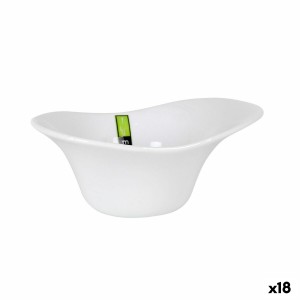 Bol La Mediterránea Yummy Blanc 18,4 x 13 x 7,3 cm (18 Unités) |  A...