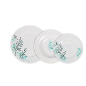 Geschirr-Set La Mediterránea Lora kreisförmig 18 Stücke (2 Stück) |...
