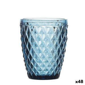Glass La Mediterránea Sidari 270 ml Blue (48 Units) |  Glasses, cup...