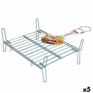 Grill Algon  Double Galvanised 25 x 30 cm (5 Units) |  Barbecues an...