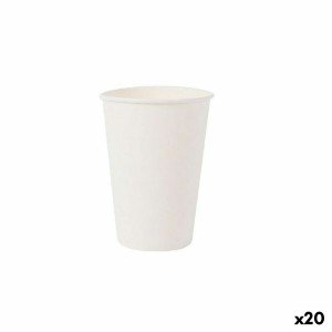 Gläserset Algon Pappe Weiß 45 Stücke 220 ml (20 Stück) |  Gläser un...