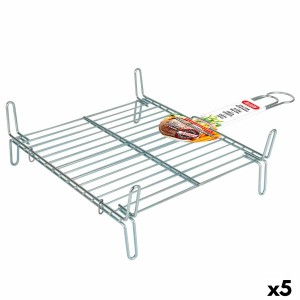 Grill Algon  Double Galvanised 35 x 35 cm (5 Units) |  Barbecues an...
