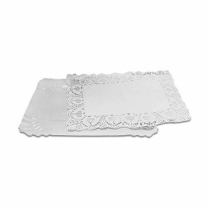 Tortenboden Algon Weiß 15 x 22 x 1 cm (4 Stücke) (48 Stück) |  Gesc...