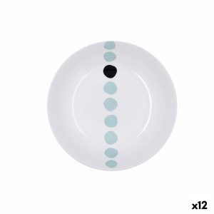 Assiette creuse Bidasoa Zigzag Multicouleur Céramique 20 cm (12 Uni...