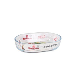 Ofenschüssel Quttin  Glas Oval 600 ml 17,6 x 12,7 x 4 cm (6 Stück) ...