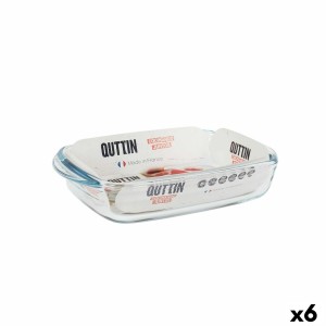 Plat de Four Quttin  verre Rectangulaire 950 ml 22,8 x 14,9 x 4,5 c...