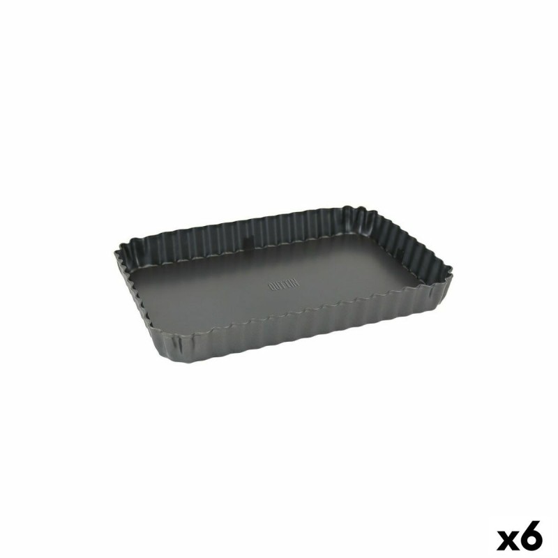 Kuchenspringform Quttin rechteckig 27,3 x 20 x 3 cm (6 Stück) |  De...