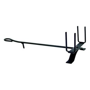 Grille-pain de cheminée EDM Noir Métal 36 cm Plaque Tournante |  Au...