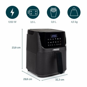 Heißluftfritteuse Princess 01.182031.01.001 Schwarz 3,5 L