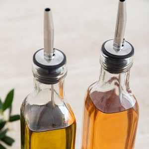 Öl- und Essig-Set Quid Naturalia Durchsichtig Glas 260 ml |  Gewürz...