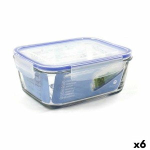 Hermetic Lunch Box Borgonovo Superblock Rectangular 21 x 16 x 8,5 c...
