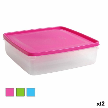 Lunchbox karriert 24 x 24 x 7 cm (12 Stück) |  Brotdosen, Lebensmit...