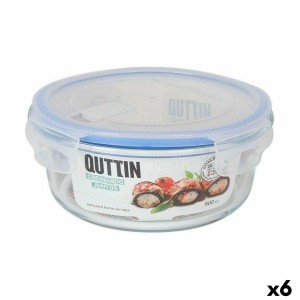 Boîte à lunch hermétique Quttin Ronde 900 ml (6 Unités) |  Boîtes d...